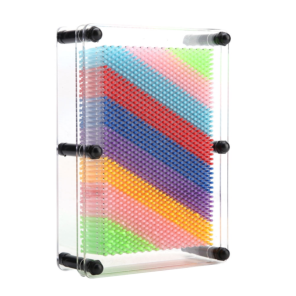 3D Pin Art Board Plastic Desktop Sculpture R2742