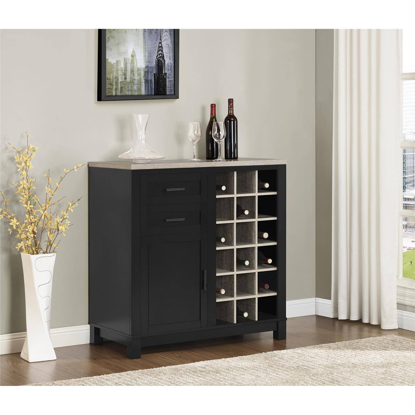 Black Bar Cabinet N945