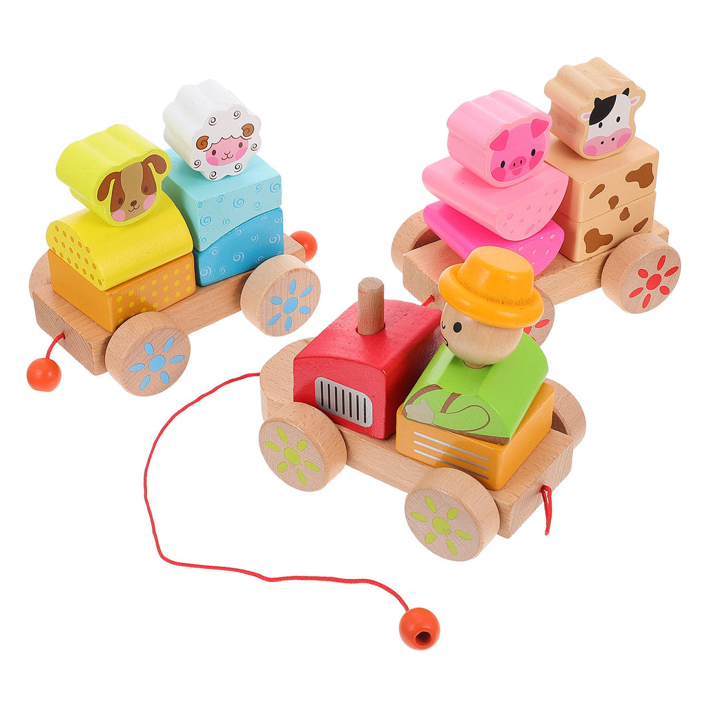 Wooden Train Toy for Kids Y587