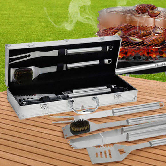 BBQ Accessories Carrying Case (4 Pieces) F9396