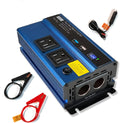 600W Pure Sine Wave Power Inverter DC12V to AC 110V with Dual AC Outlet Q803