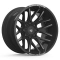 22x12 8x165.1 Gloss Black Wheel C749