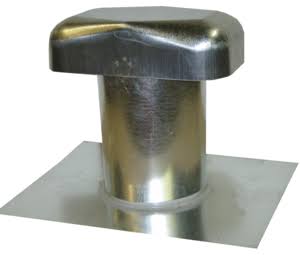 Galvanized 8x22 Roof Cap with 6x22 Clearance P449829