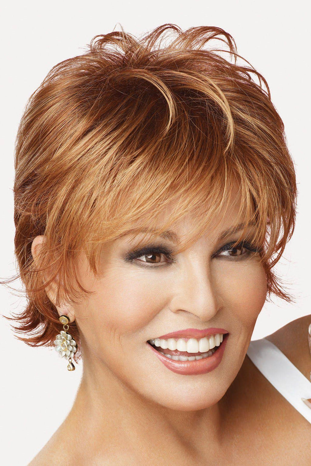 Mocha Foil Average Wig W221
