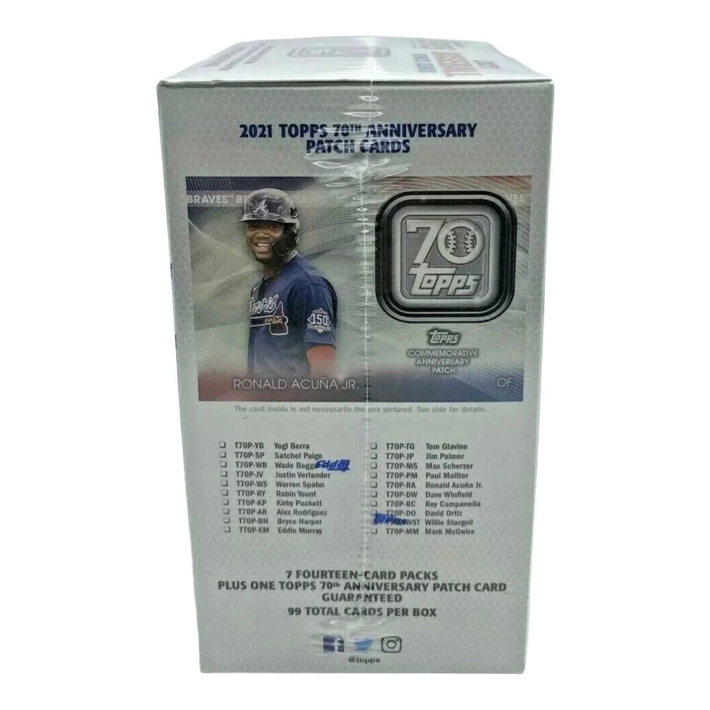 2021 Topps Update Baseball Blaster Box (98 Cards Per Box) T600041