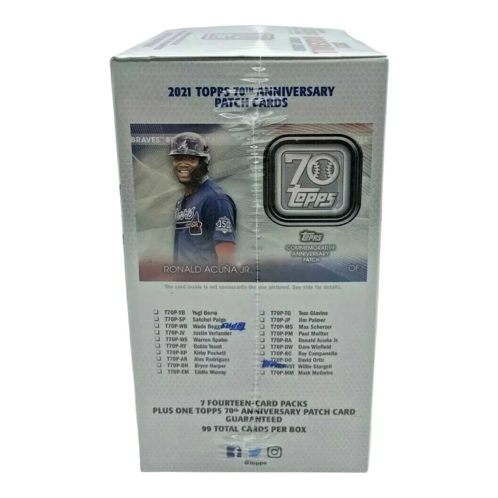 2021 Topps Update Baseball Blaster Box (98 Cards Per Box) T600041