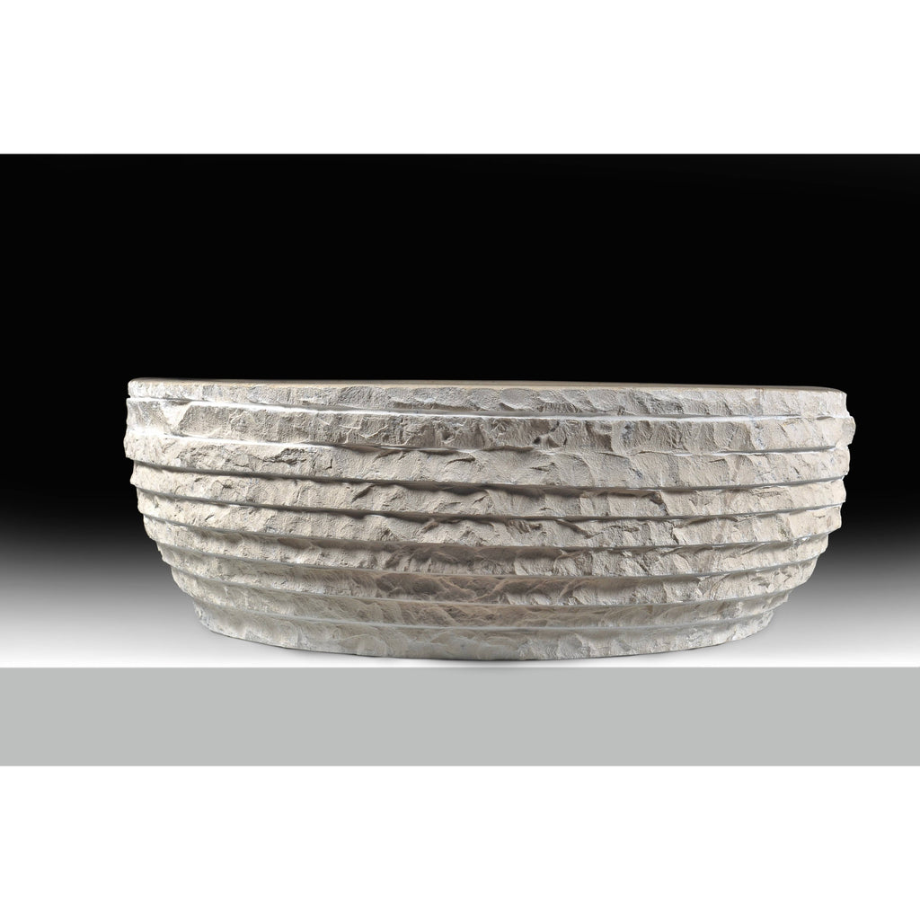 Classic Cream Marble Vessel Sink L63277