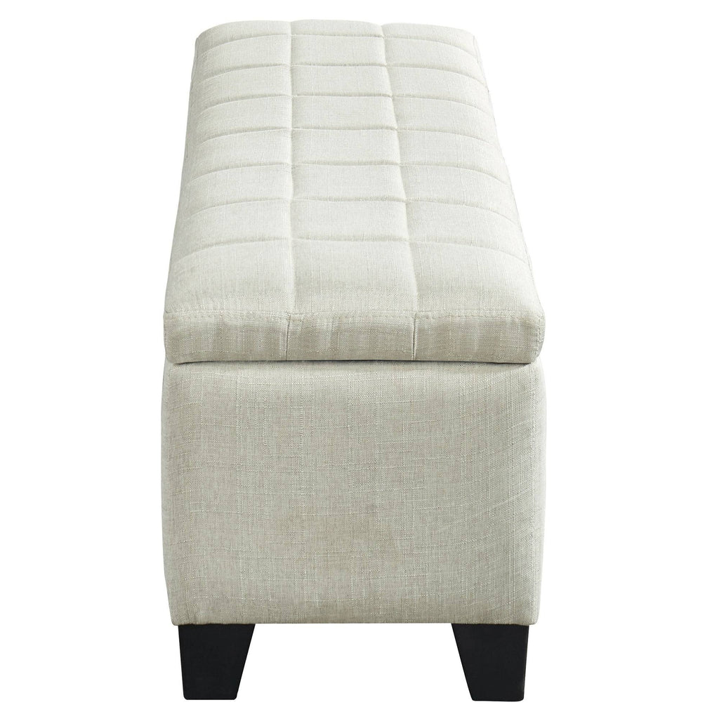 Storage Ottoman Grey Blue N4754