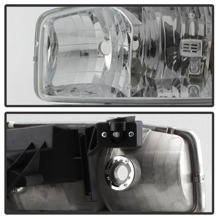 Crystal Headlights and Bumper Lights for GMC Sierra 99-06 / Yukon 00-06 U5926