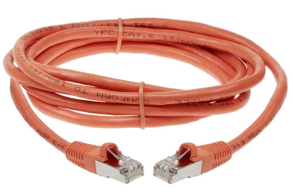 100ft Cat6 Shielded (STP) Ethernet Network Cable H53411