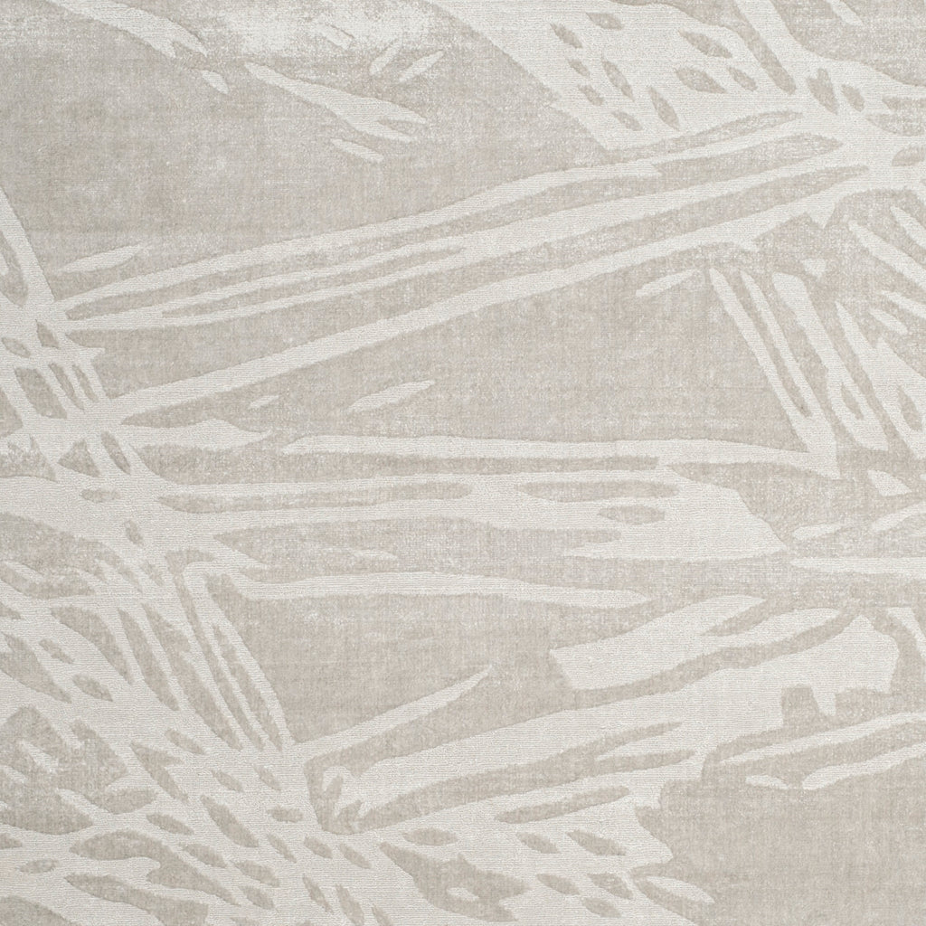 Grey Abstract Area Rug, 6' x 9' M6588