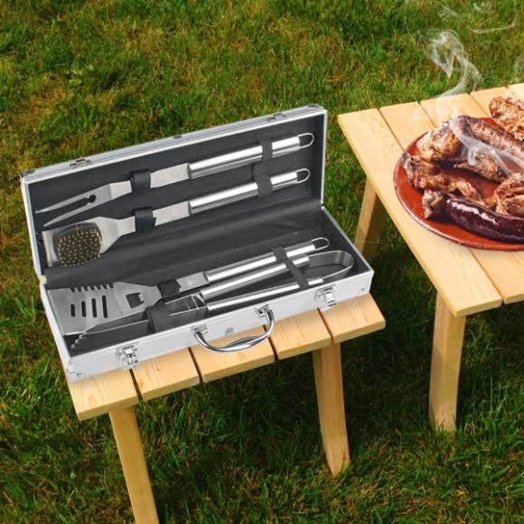 BBQ Accessories Carrying Case (4 Pieces) F9396