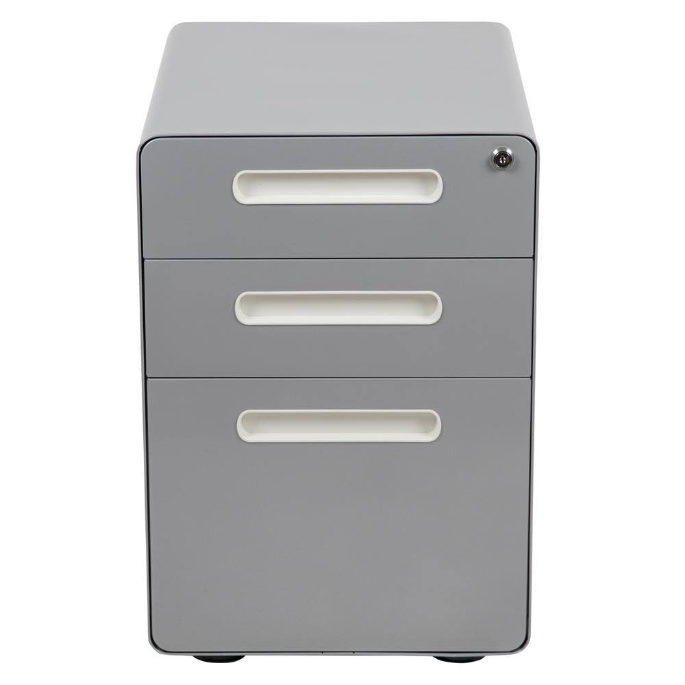 Gray Filing Cabinet I7516