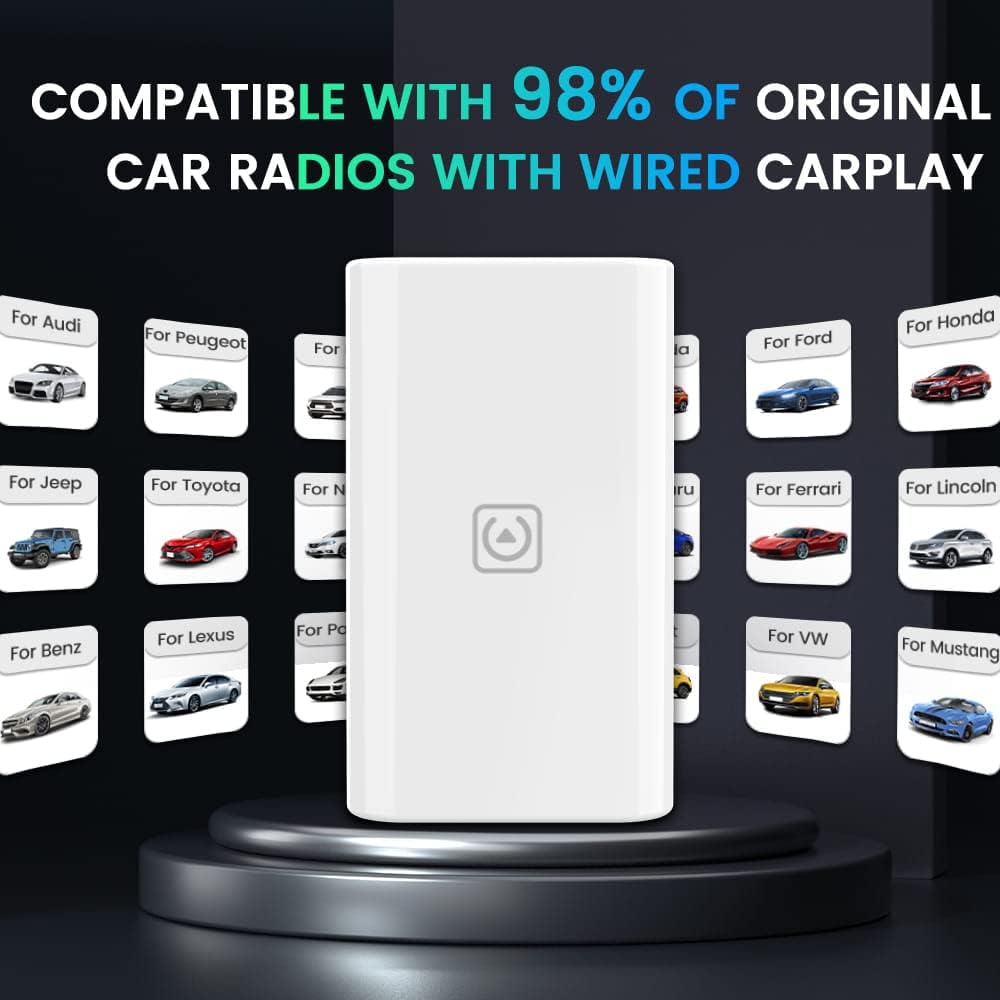 Wireless Carplay Adapter USB Pack of 2 K3312