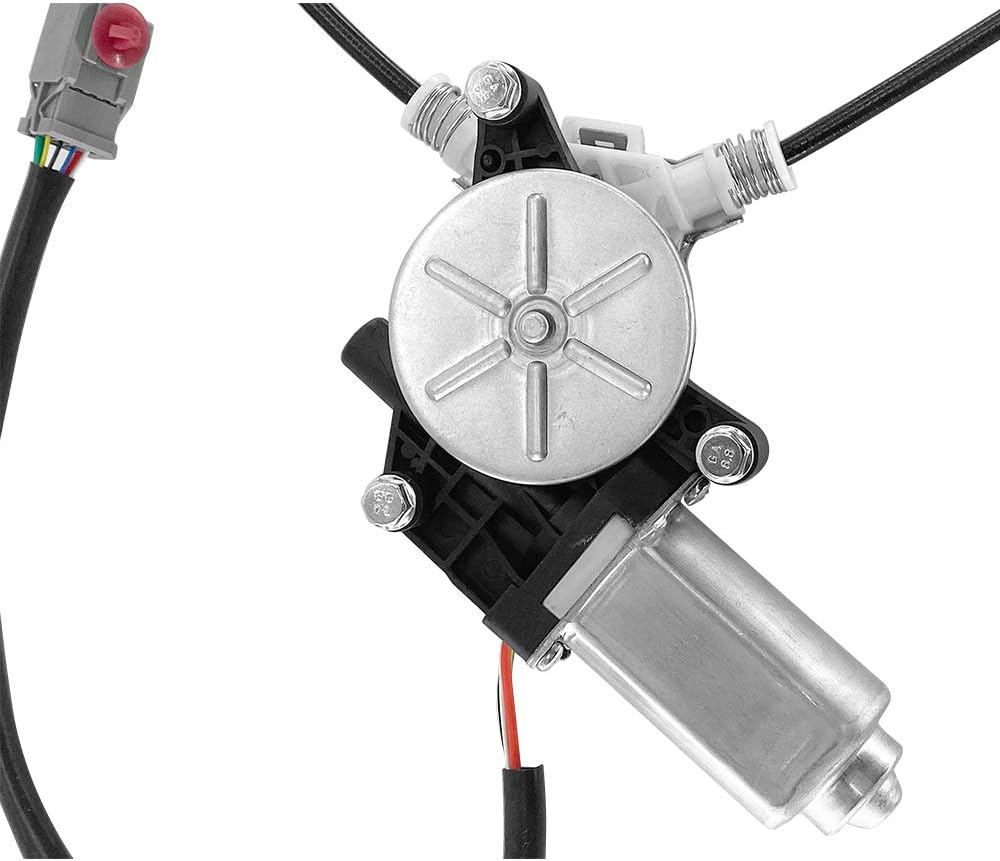 Front Driver Side Power Window Regulator with Motor Assembly for Honda Element 2003-2010 Pack of 2 B4549