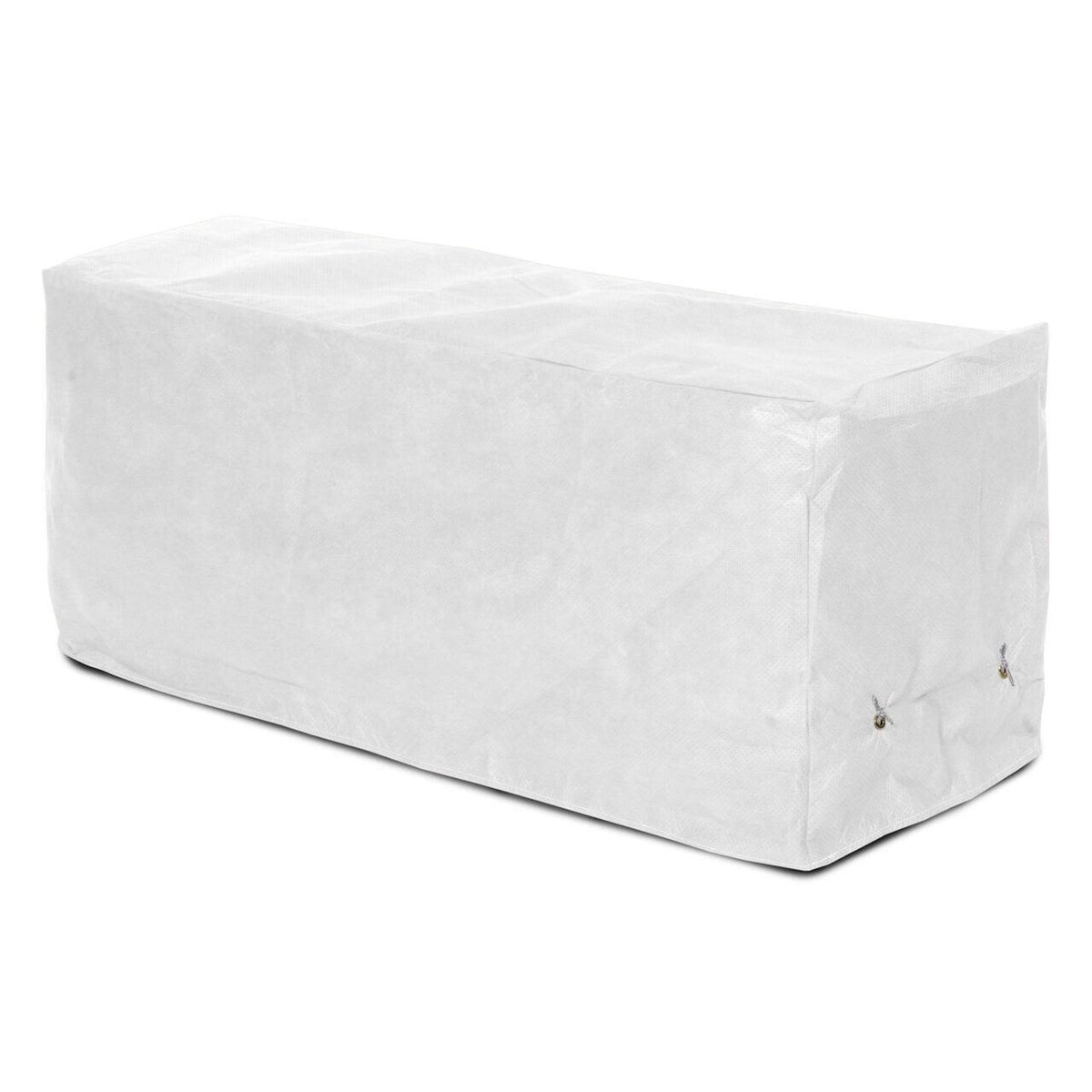 White Weathermax Backless Bench Cover Y7322