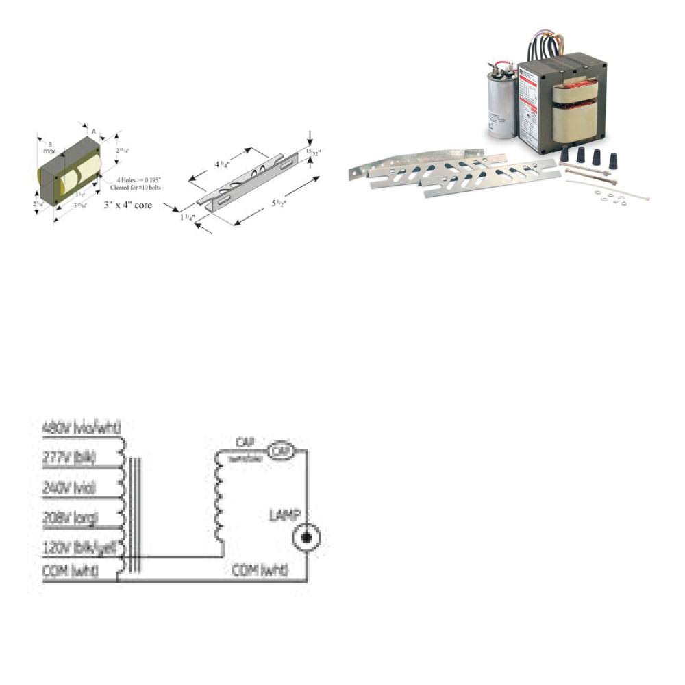 Metal Halide Ballast Kit J363