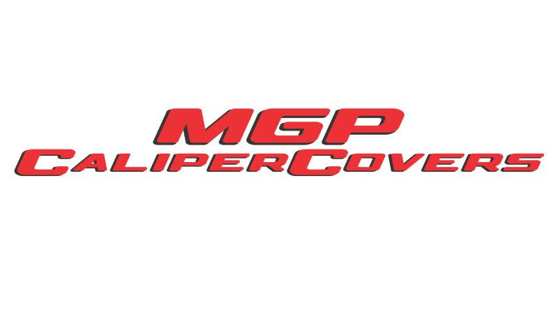 4 Caliper Covers Black Yellow Finish H3060