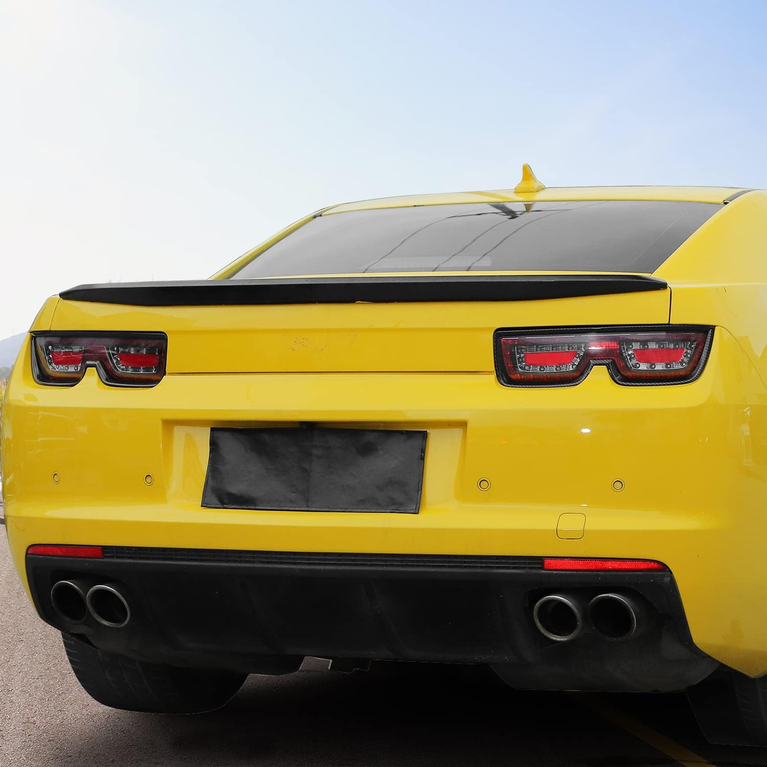 Carbon Fiber Grain Tail Light Cover Trim Frame Bezels G704241