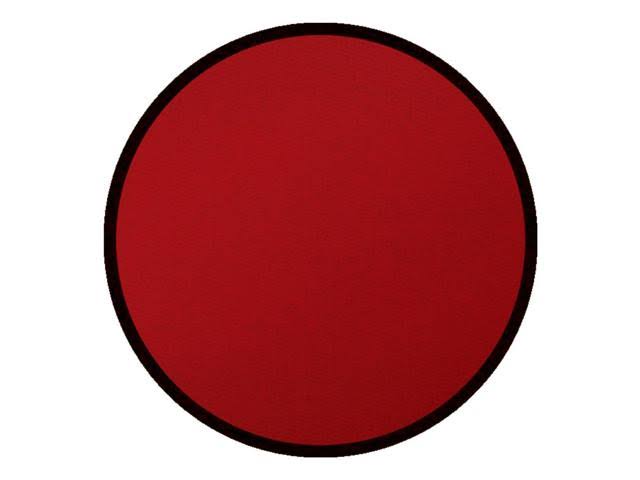 Red Round Carpet D42586