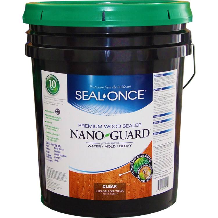 Clear 5-Gallon Wood Sealer L849
