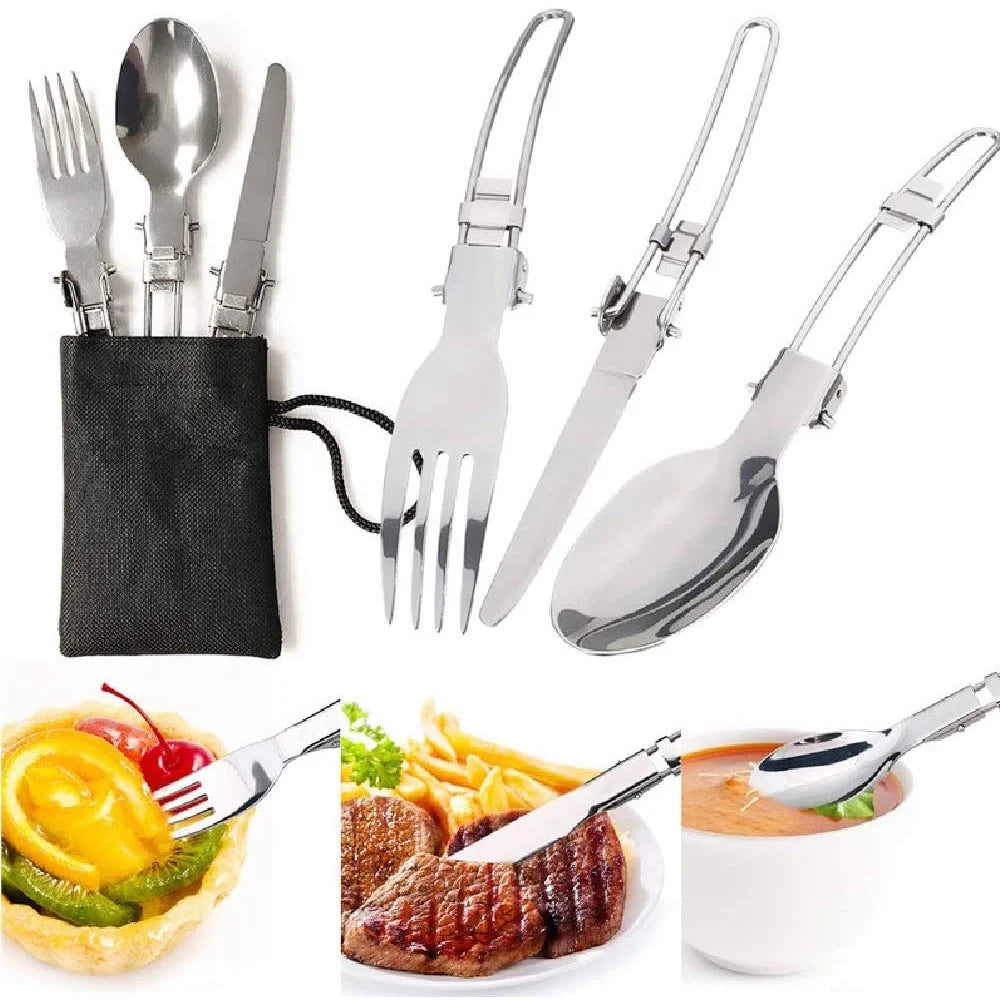 15 Pc Portable Aluminium Camping Cookware Set with Anti-Stick Kettle V1278