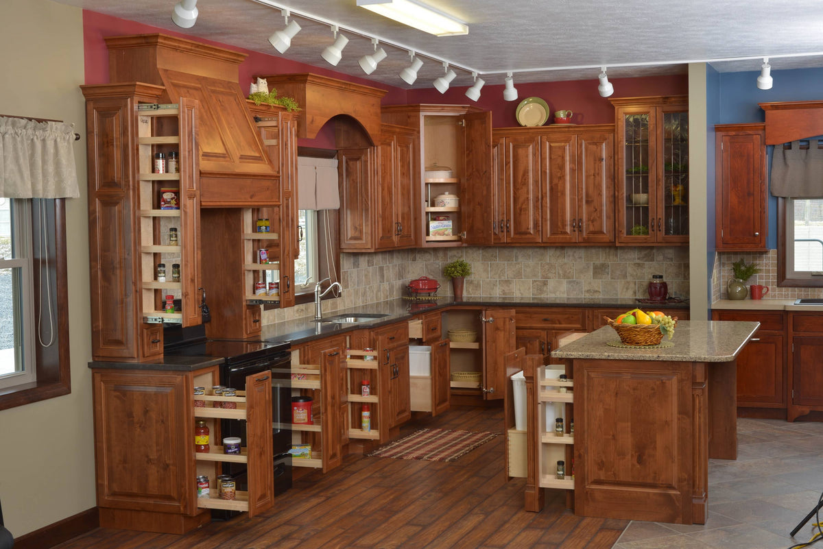 Pull-Out Wood Wall Cabinet Filler D896879