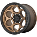 Matte Bronze 17x8.5 6x4.5 18mm Wheel Z663