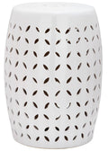 White Garden Stool R805