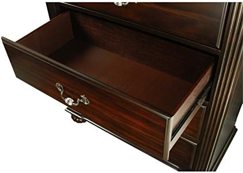 Solid Wood 6-Drawer Chest in Dark Walnut X799