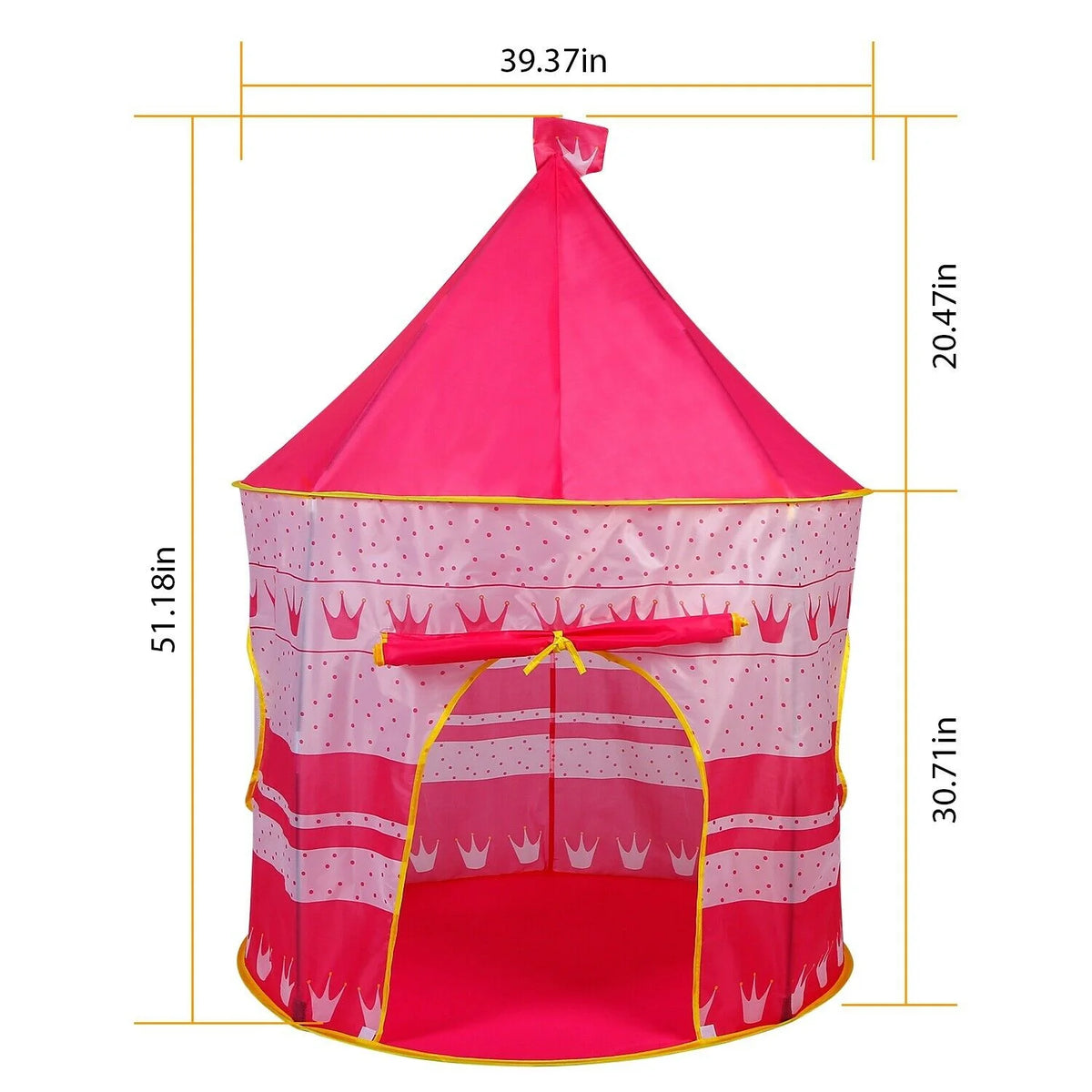 Pop Up Kids Castle Play Tent O743