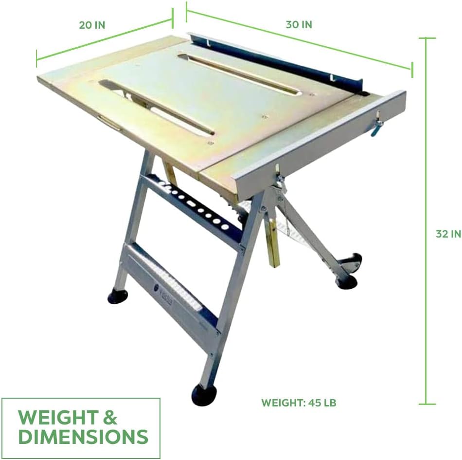 Portable Welding and Fabrication Table Adjustable Tilt W903322