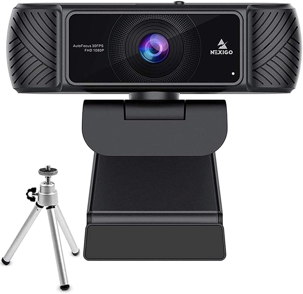 1080P USB Webcam with Microphone and Tripod D40216