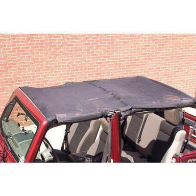 Combo Brief/Topper Black Mesh for Jeep Wrangler X5601
