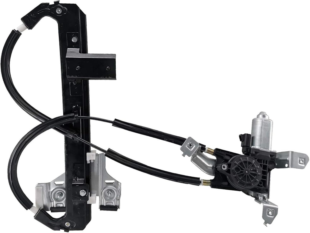 Rear Left Driver Side Window Regulator with Motor Assembly Compatible with 2002-2006 Escalade 2000-2006 Tahoe GMC Yukon Pack of 2 B887
