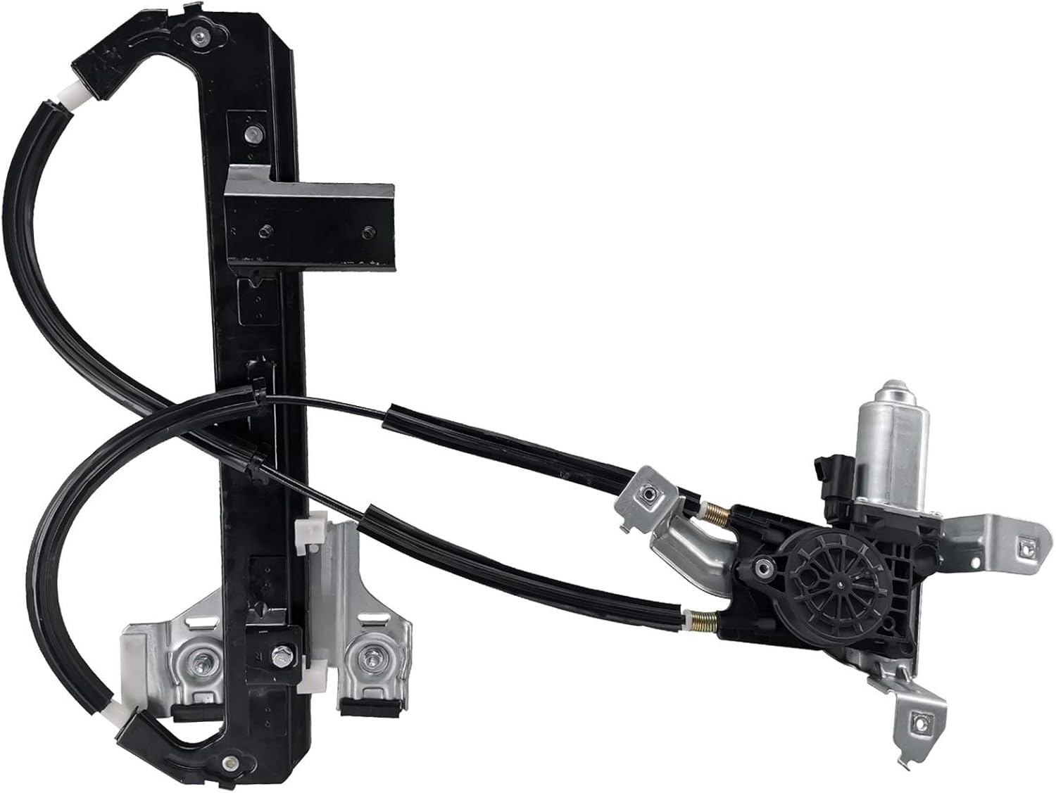 Rear Left Driver Side Window Regulator with Motor Assembly Compatible with 2002-2006 Escalade 2000-2006 Tahoe GMC Yukon Pack of 2 B887