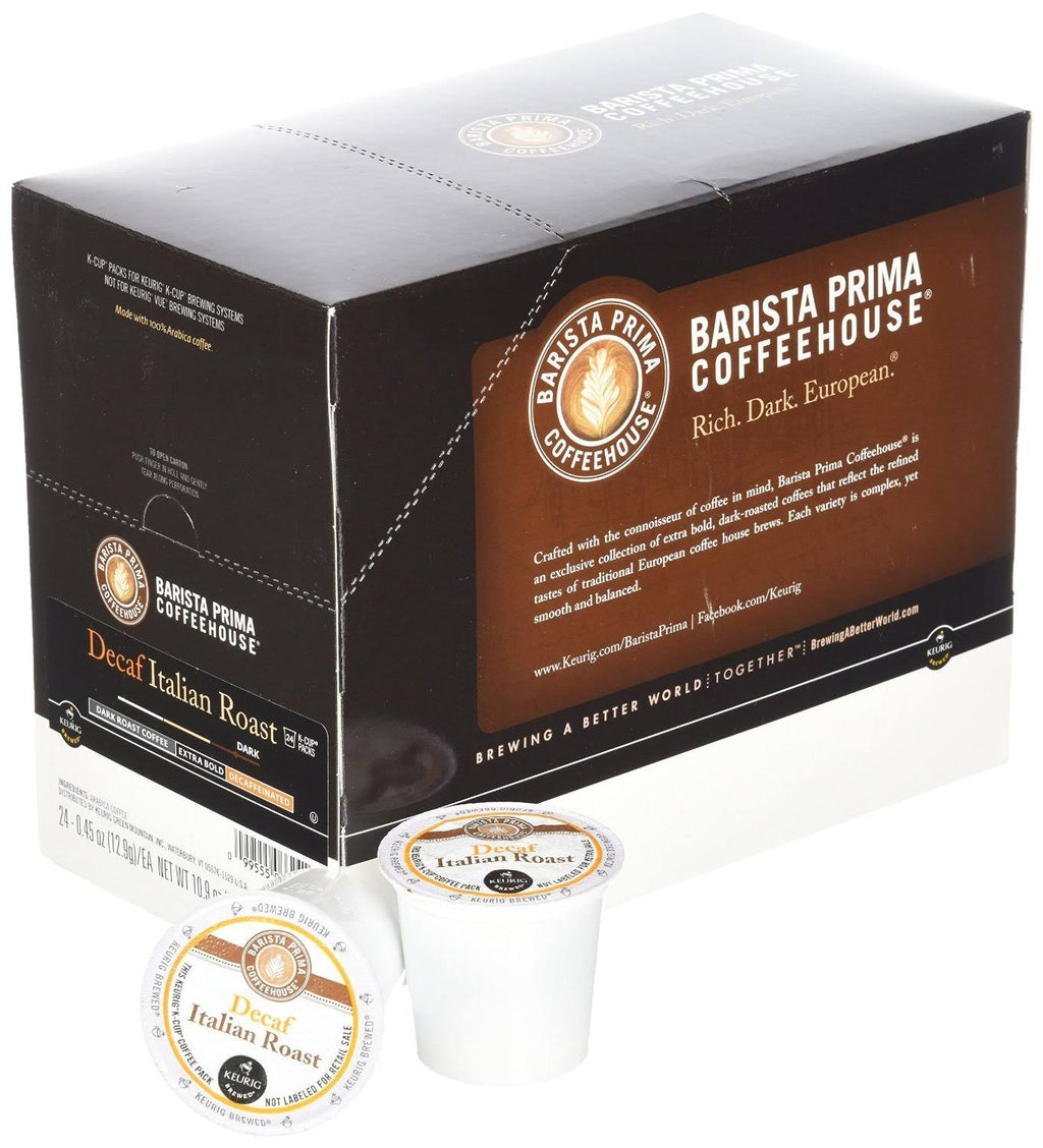 Italian Roast Decaf Coffee Keurig K-Cup Pods 48-Count D914125