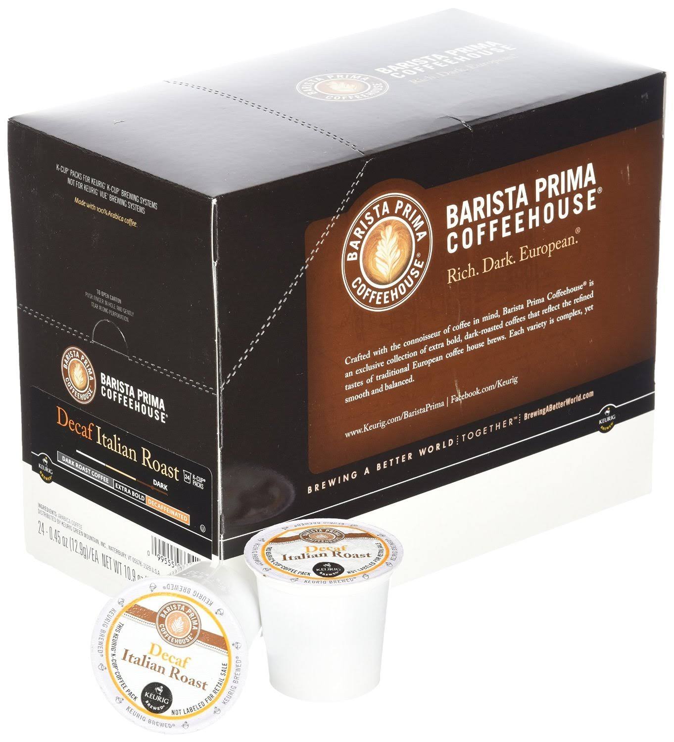 Italian Roast Decaf Coffee Keurig K-Cup Pods 48-Count D914125