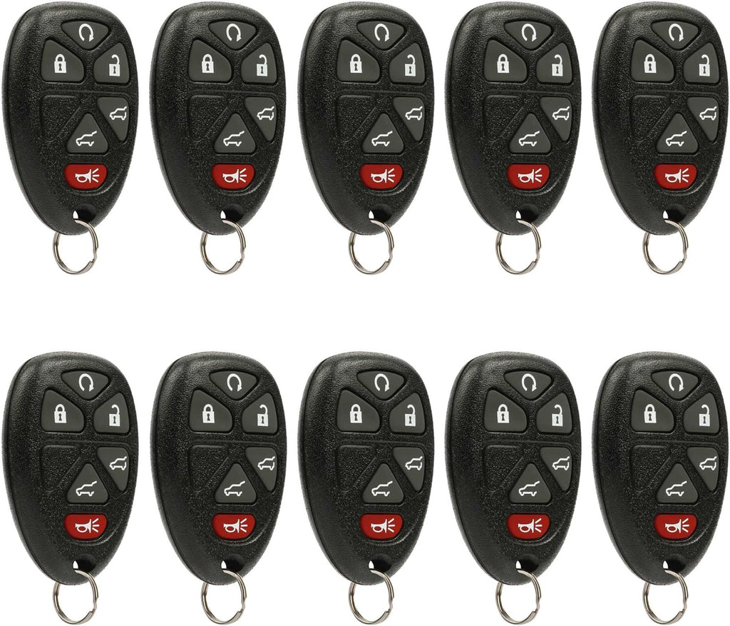 Bulk Lot of 10 Pack of 2 Keyless Entry Remote E444