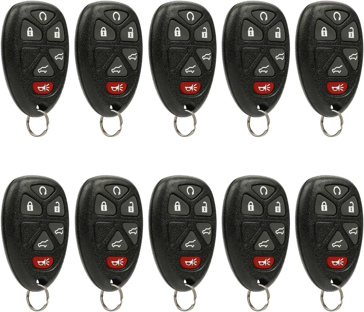 Bulk Lot of 10 Pack of 2 Keyless Entry Remote E444