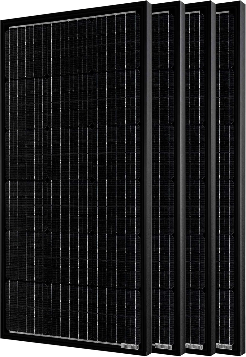 400 Watt Black Mono Solar Panel for 12/24 Volt System I805607