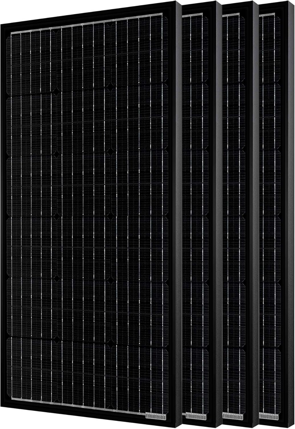 400 Watt Black Mono Solar Panel for 12/24 Volt System I805607