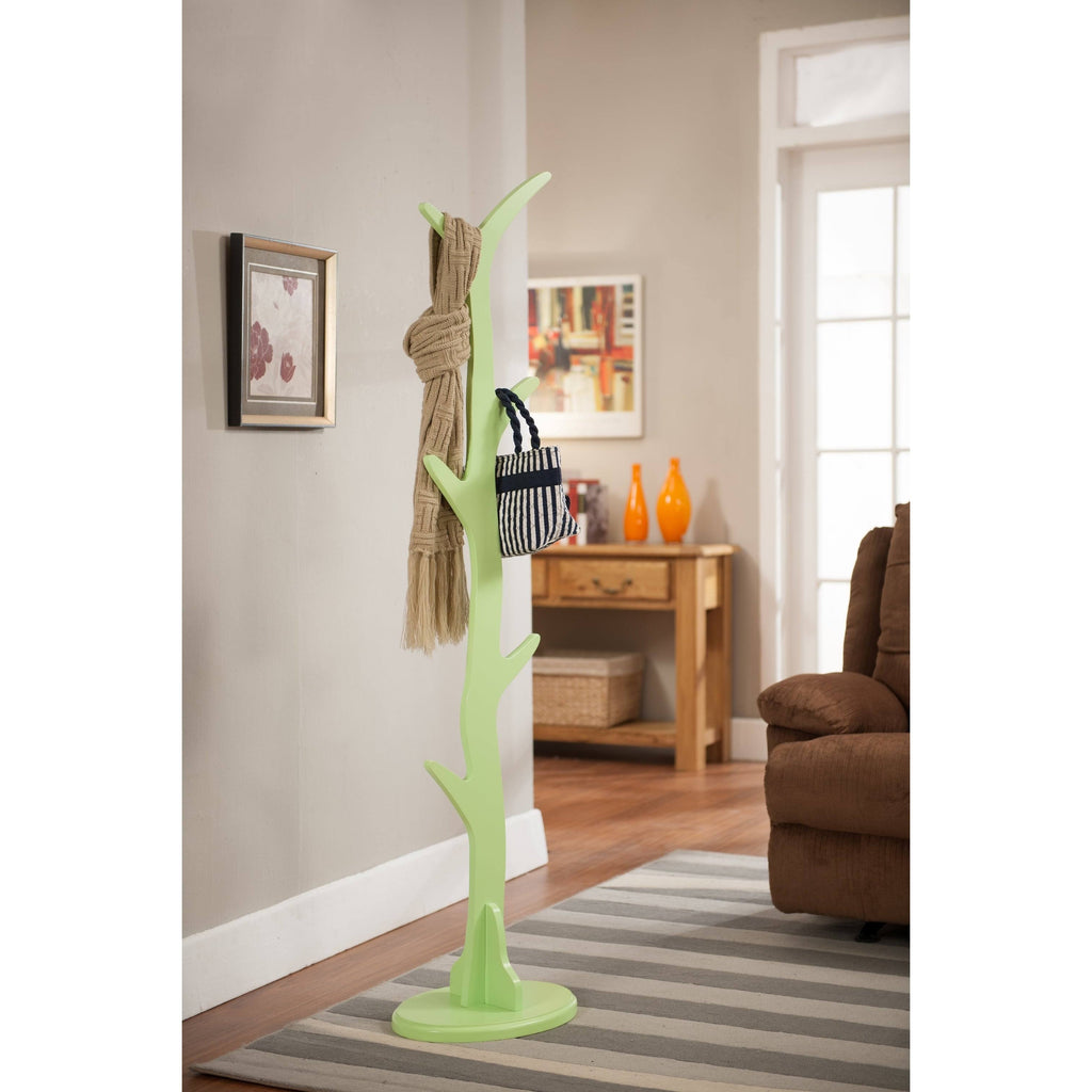 Pink Wood Coat Rack S185