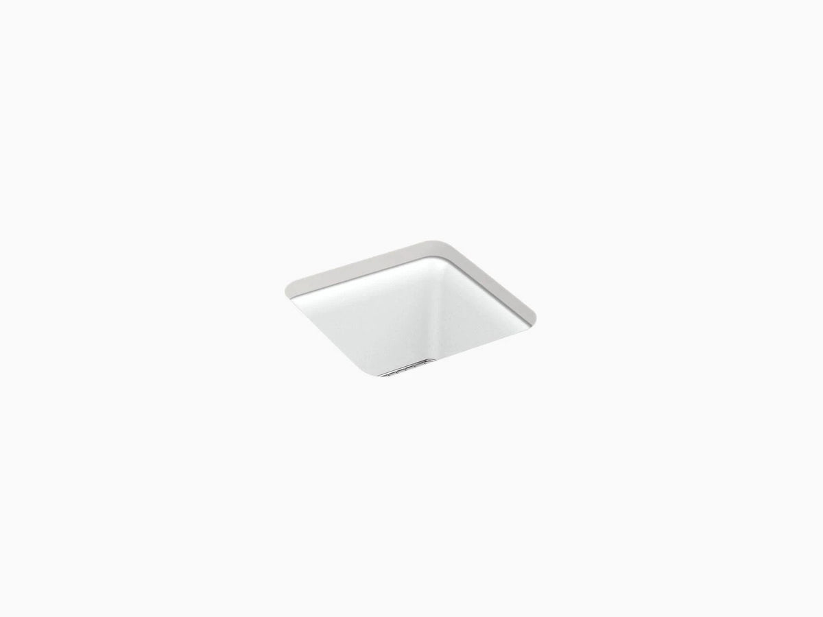 Matte White Undermount Bar Sink W771