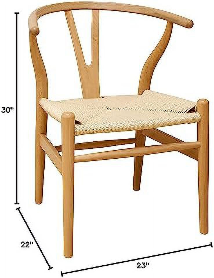 Natural Wood Dining Accent Chair T209