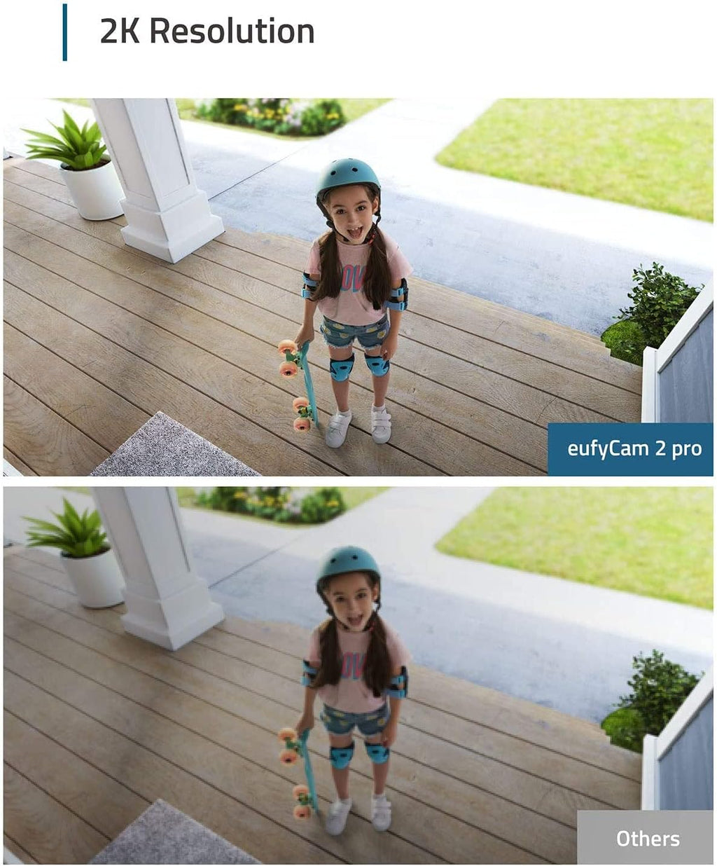 Wireless Home Security Camera System, 2K Resolution, Night Vision H977