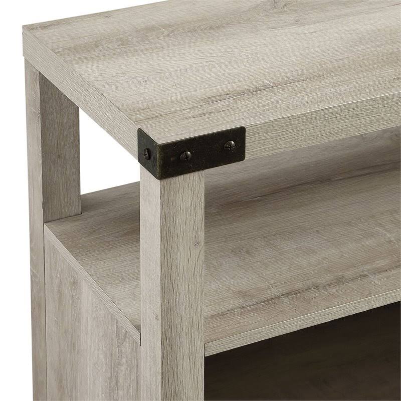 White Oak Highboy Console I8529