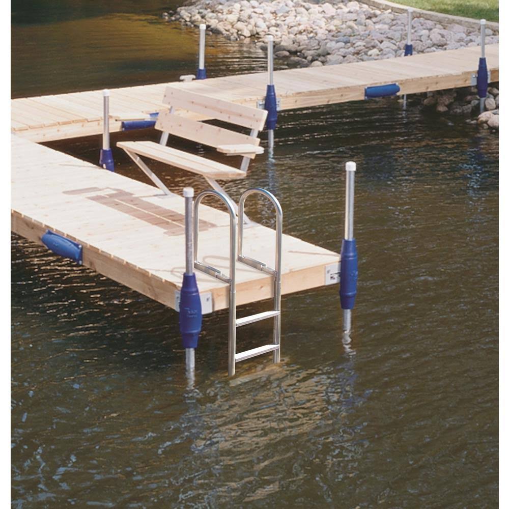 3-Step Aluminum Dock Ladder F2373