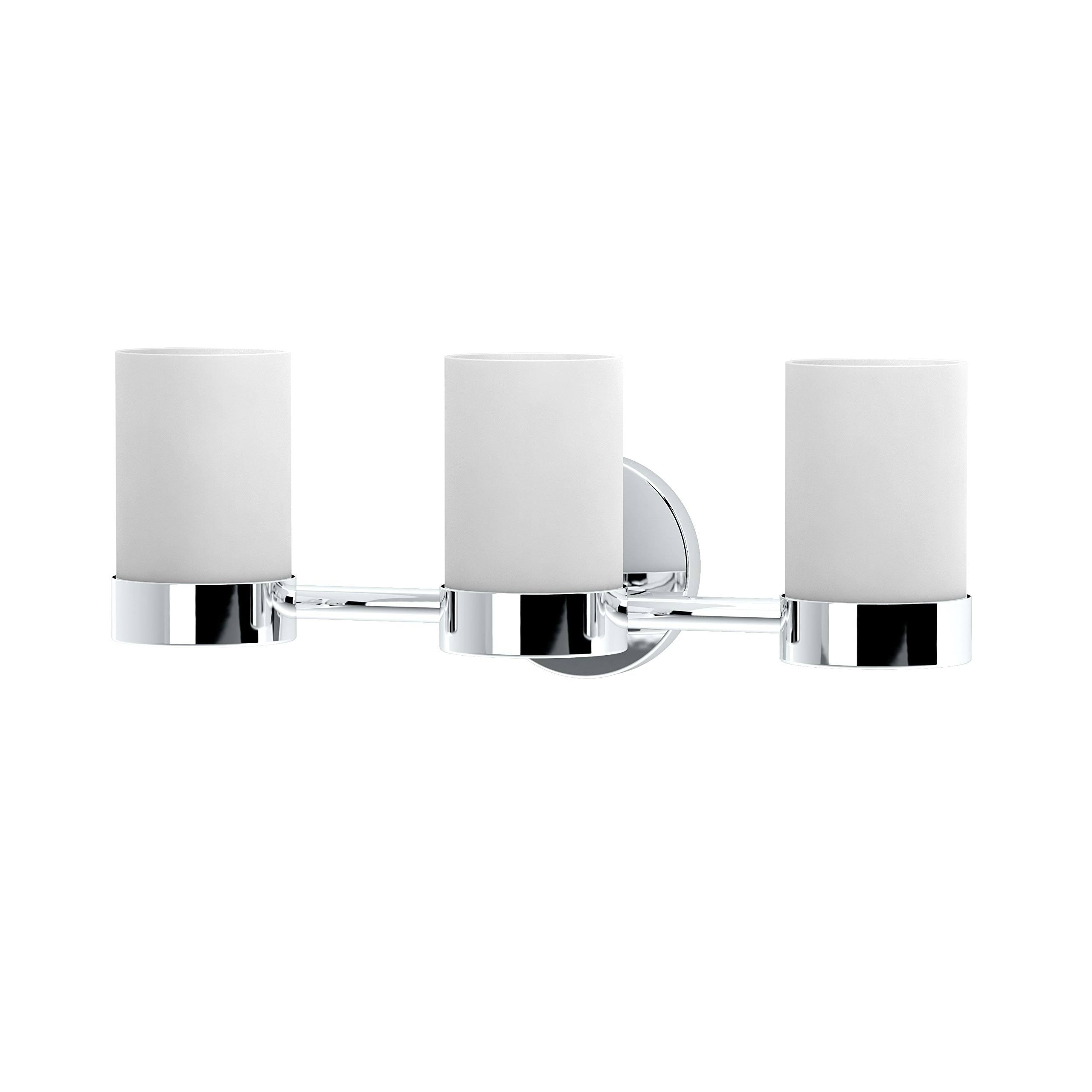 Chrome Triple Light Sconce S297