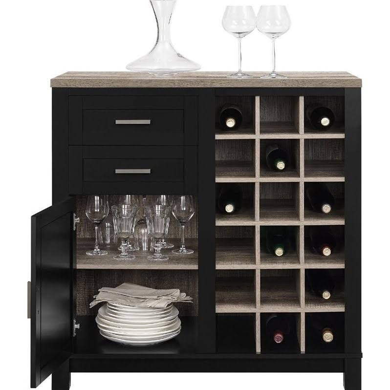 Black Bar Cabinet N945